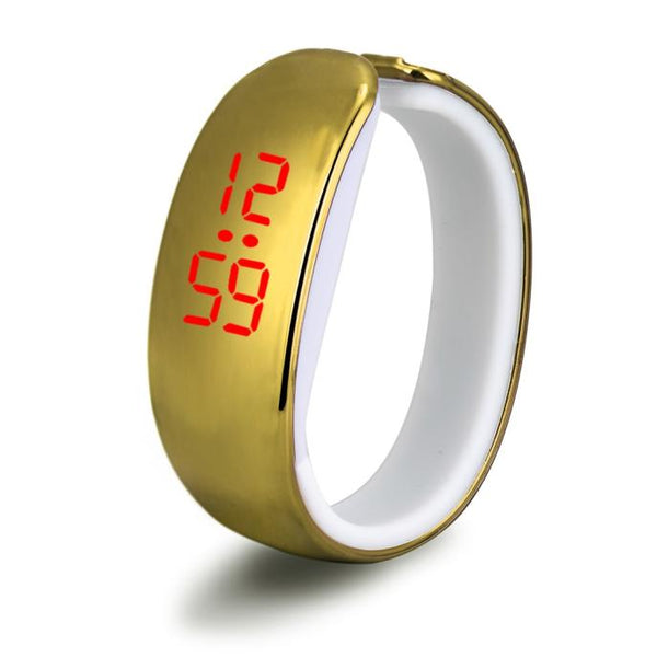 LED electronic Watch - Gold