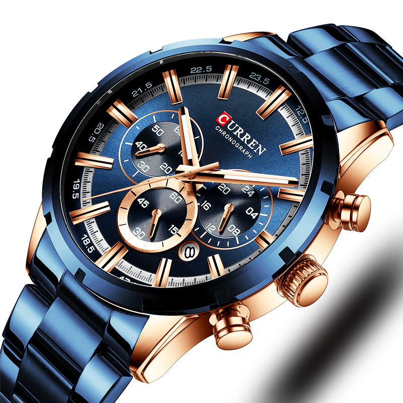  Chronograph Watch, Luxury Watch, Steel Watch, Watch Sale