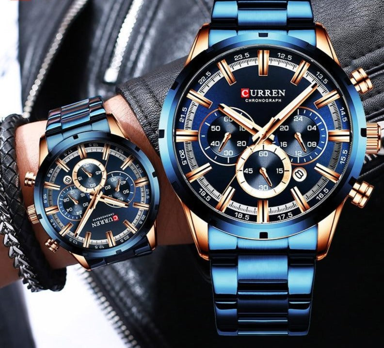 Chronograph Watch, Luxury Watch, Steel Watch, Watch Sale