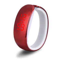 LED electronic Watch - Silver