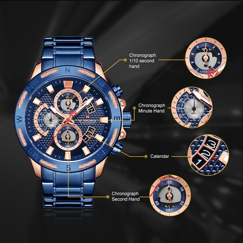 Mens Watches, Mens Watches Sale, Classic Watch, Luxury Watch, Steel Watch