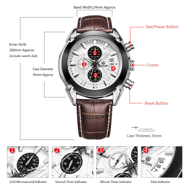 Chronograph Watch, Luxury Watch, Steel Watch, Watch Sale