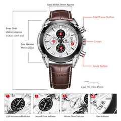 Chronograph Watch, Luxury Watch, Steel Watch, Watch Sale